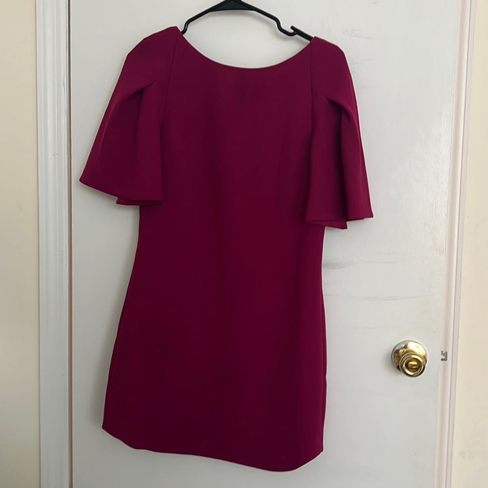 Size 4, Trina Turk magenta dress